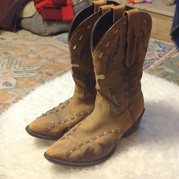 Dan Post Kids Anthem Boot,Light - Picture 2 of 9